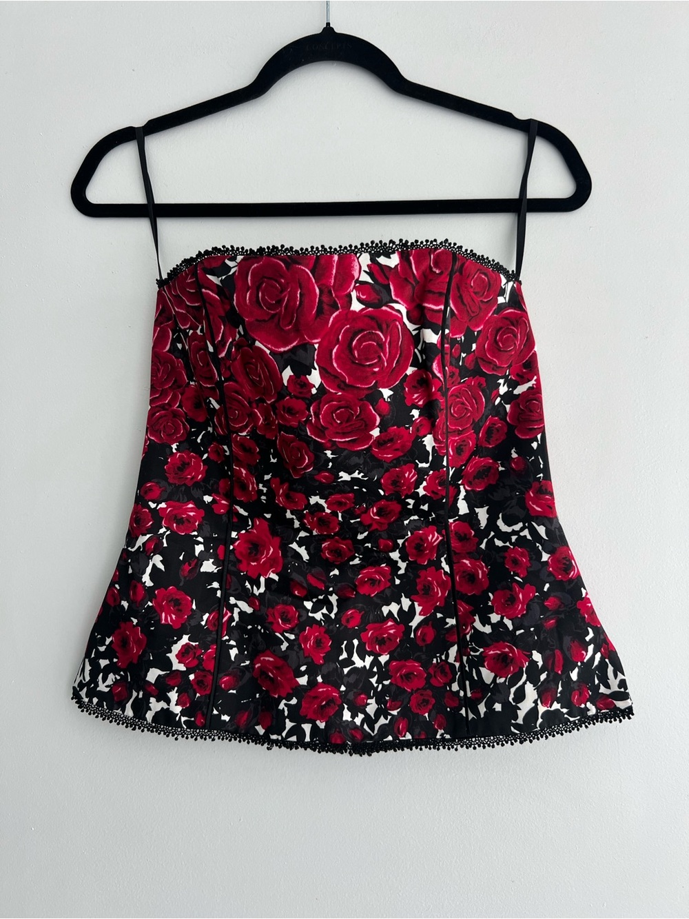 White House Black Market Floral Corset